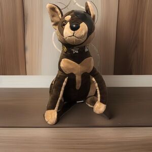 Disney Store Wink Dog Plush Cruella 101 Dalmatians 11" Stuffed Animal Toy